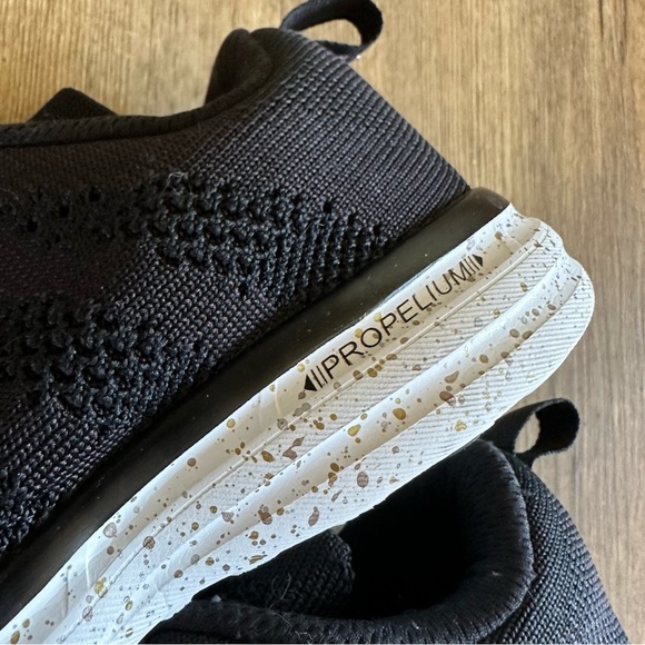 APL Black Metallic Speckle Techloom Pro Sneakers - Picture 7 of 11